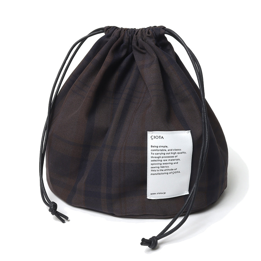 CIOTA) Drawstring Bag (DS-04) | CIOTA / バッグ (MEN) | CIOTA正規取扱店DIVERSE