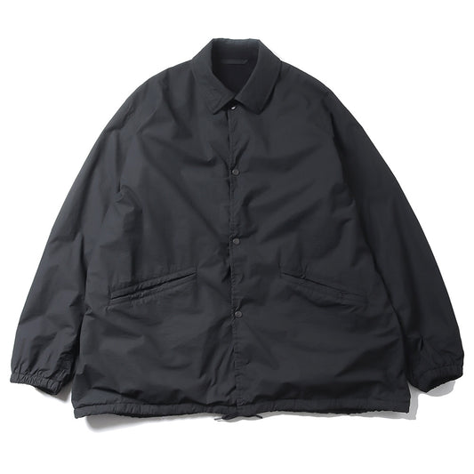 Cotton nylon coach jacket