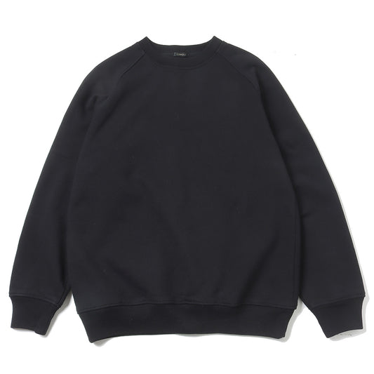 Cotton fleece crew neck