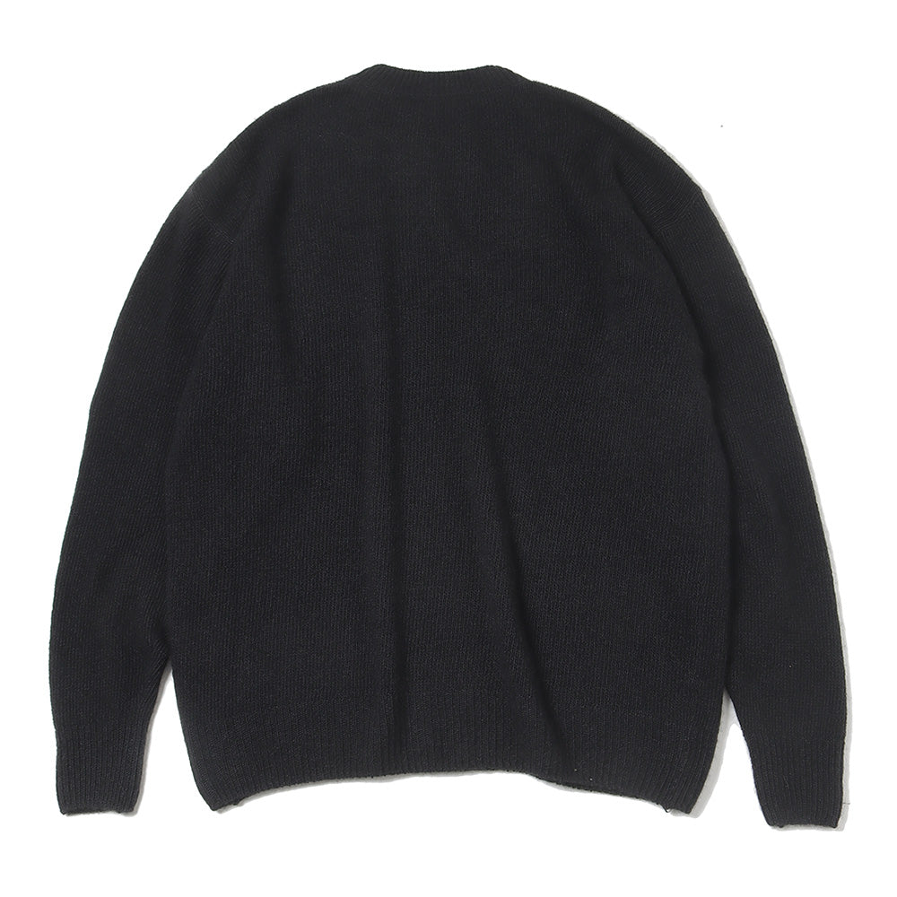 COMOLI) Cashmere dyed crew neck knit (A03-06002) | COMOLI / Tops (MEN) |  COMOLIAuthorized DealerDIVERSE