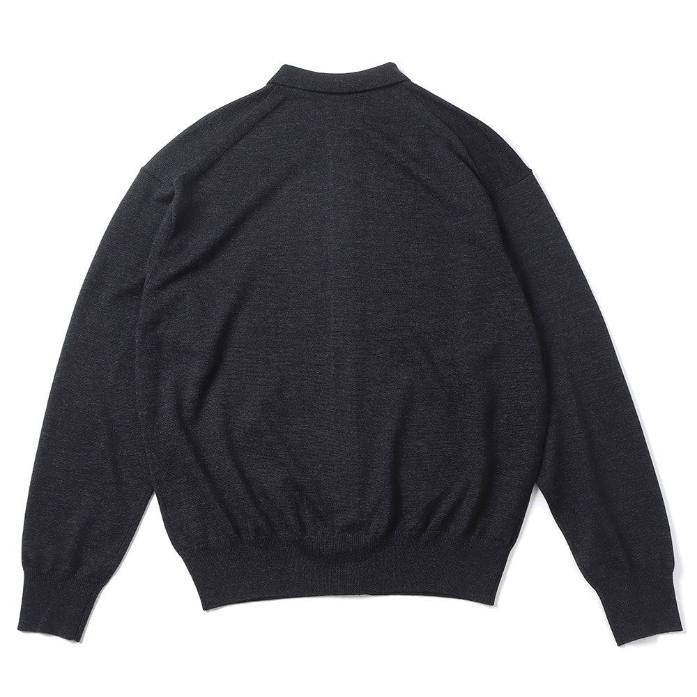 crepuscule(クレプスキュール)Knit Shirt L/S (2303-006) | crepuscule