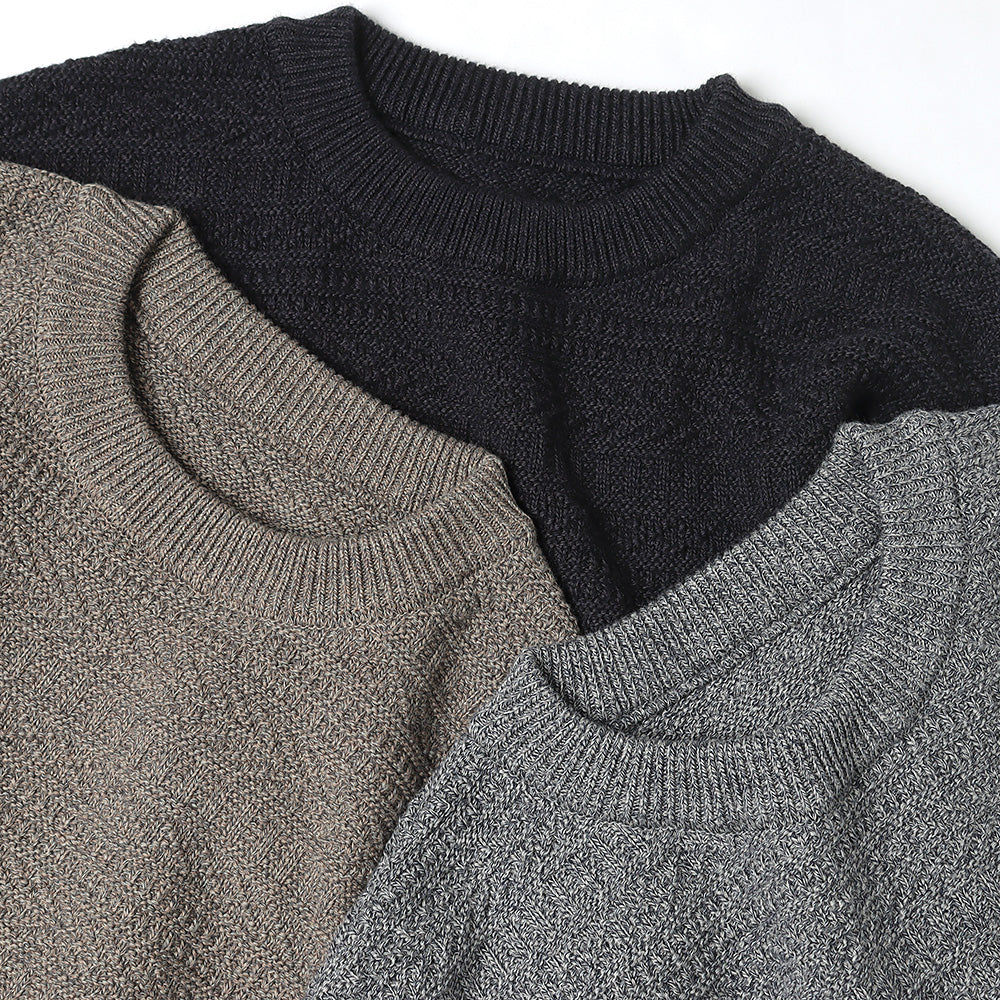 crepuscule(クレプスキュール)Fair Isle Links Knit (2403-005) | crepuscule / トップス  (MEN) | crepuscule正規取扱店DIVERSE