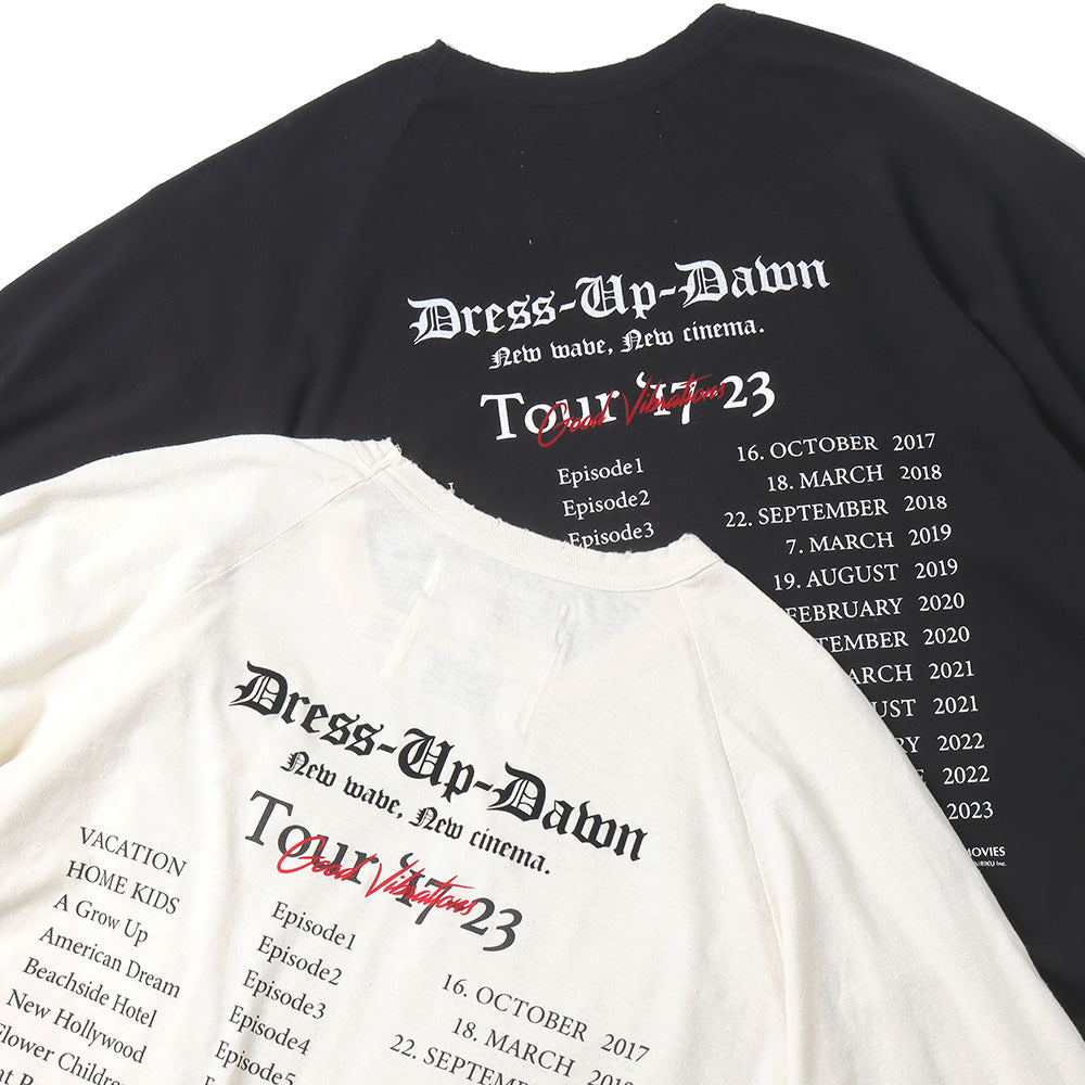 DAIRIKU(ダイリク)The Dawn Big Raglan Tour Tee (23AW C-7) | DAIRIKU 
