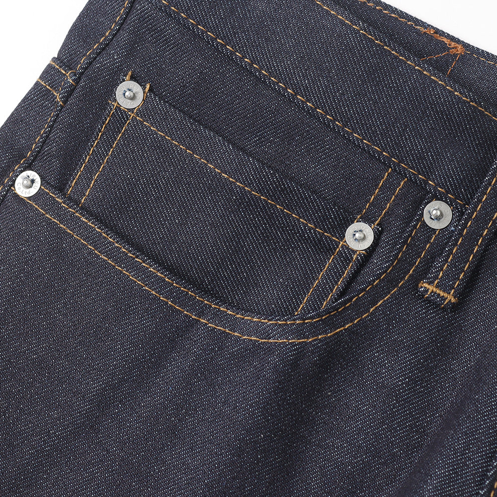 Rigid Straight Denim Pants