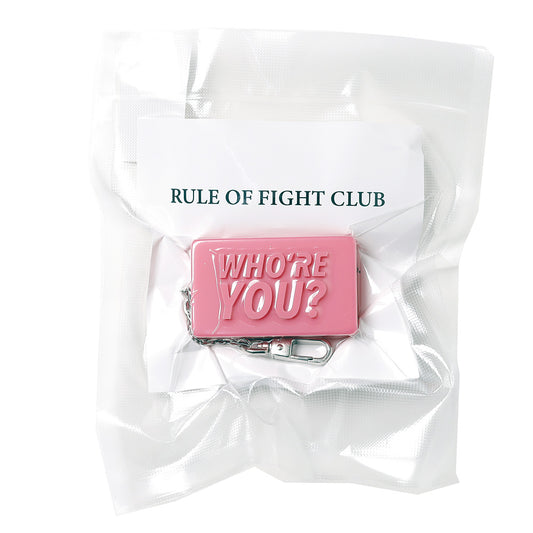 Who're you? Soap Key Ring