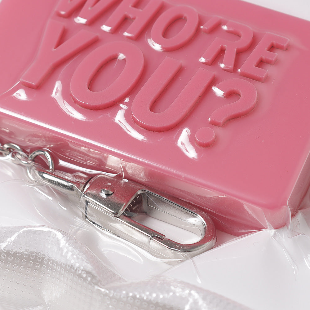 Who're you? Soap Key Ring