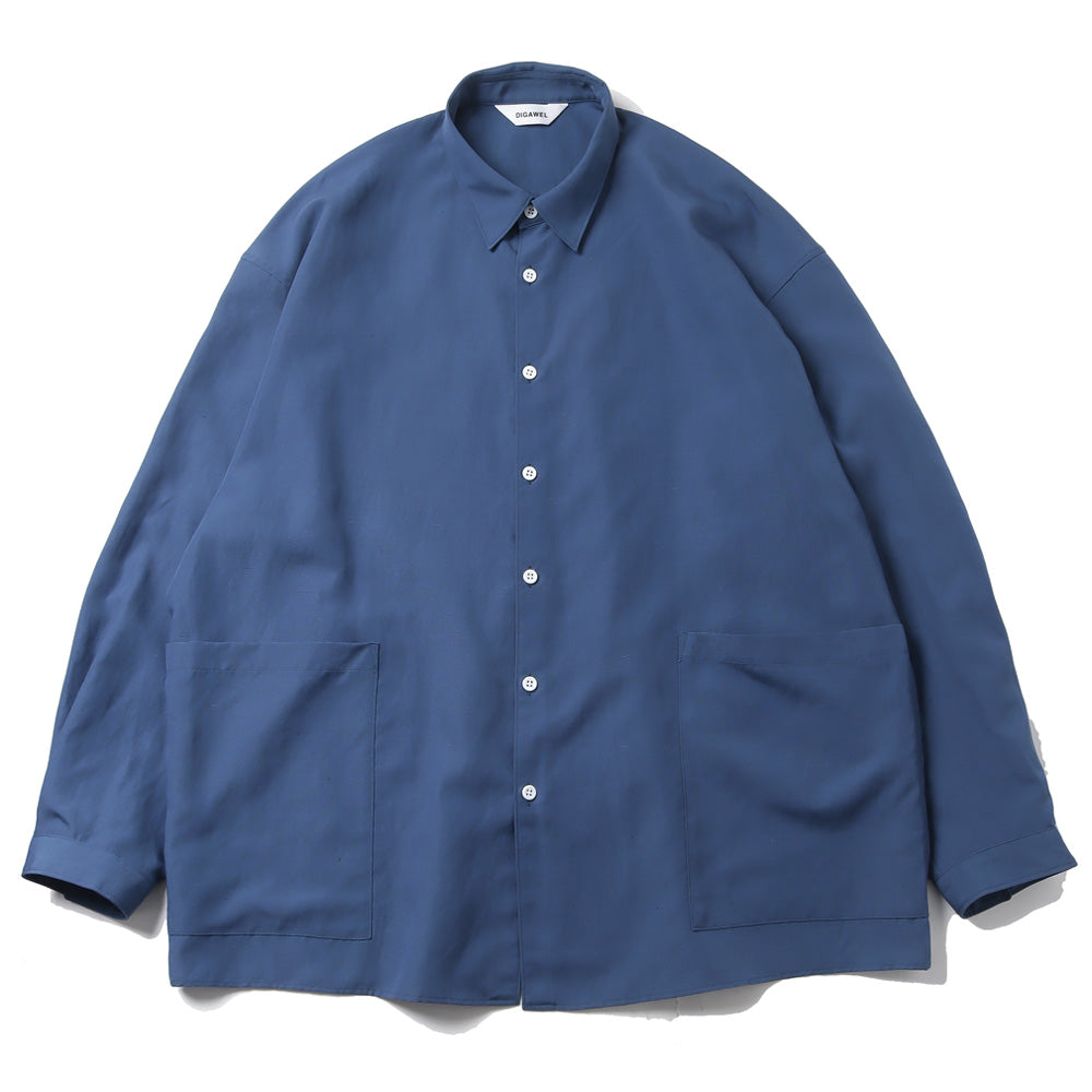 DIGAWEL) Side pocket L/S shirt② (DWXA052) | DIGAWEL / シャツ (MEN 