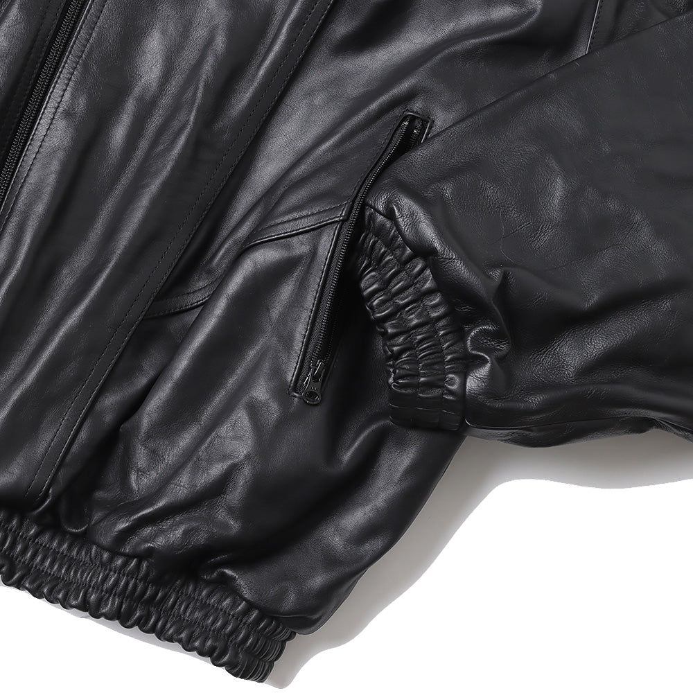 doublet(ダブレット)WRINKLE LEATHER TRACK JACKET (23AW02BL166 