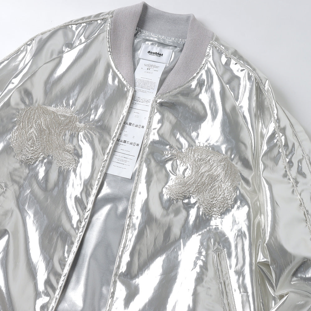 SILVER EMBROIDERY SOUVENIR JACKET