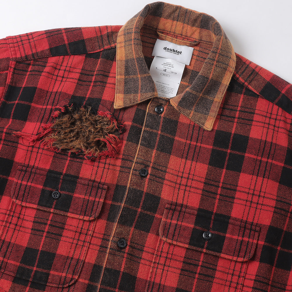 doublet(ダブレット)WEREWOLF CHECK SHIRT (23AW11SH132) | doublet