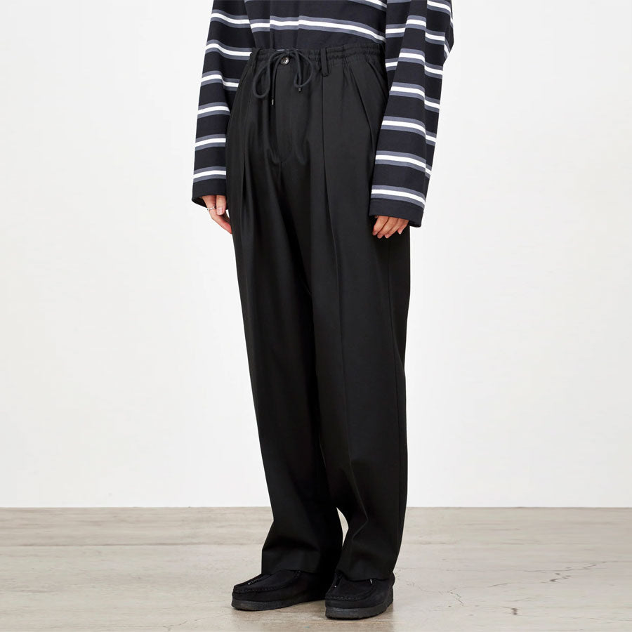 MARKAWARE(マーカウェア) - DOUBLE PLEATED EASY ORGANIC COTTON