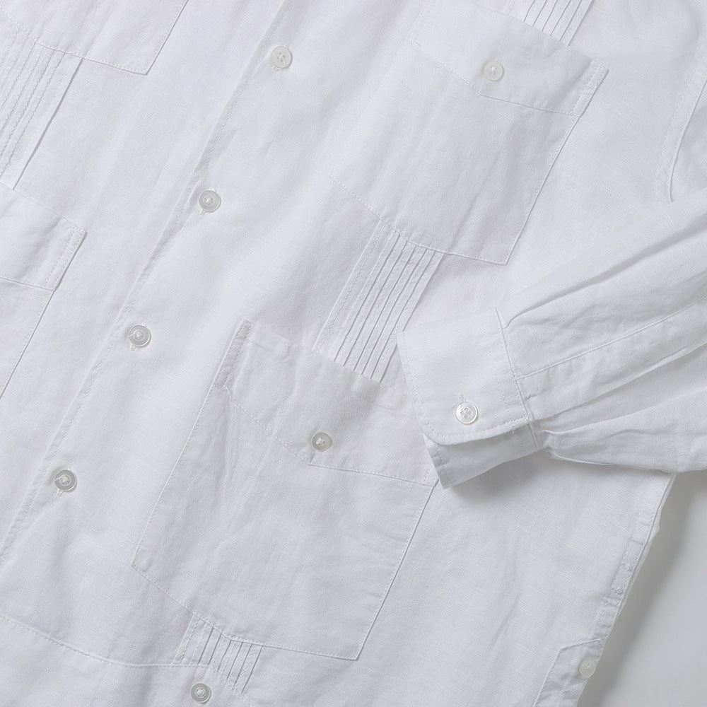 Guayabera Shirt - Handkerchief Linen