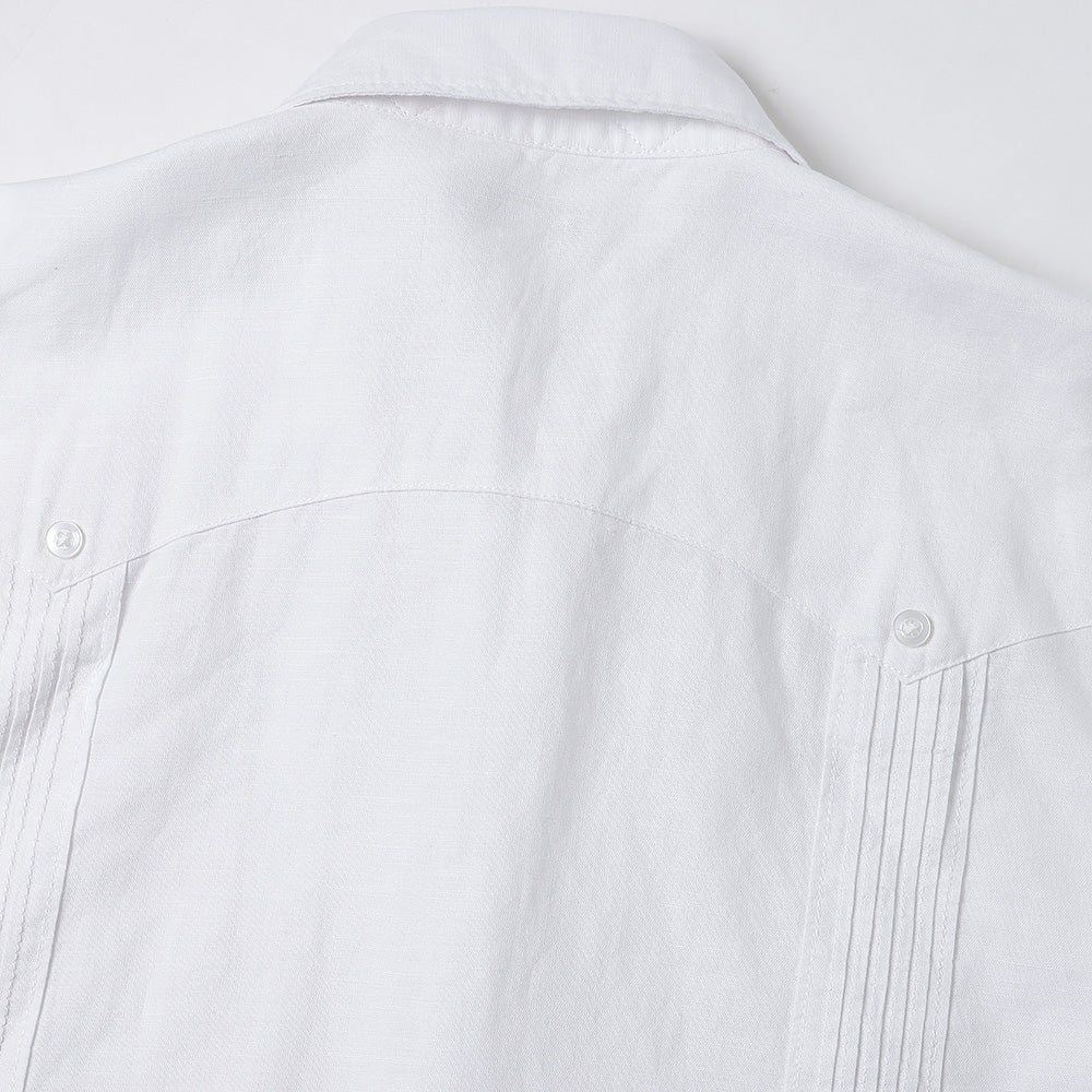 Guayabera Shirt - Handkerchief Linen