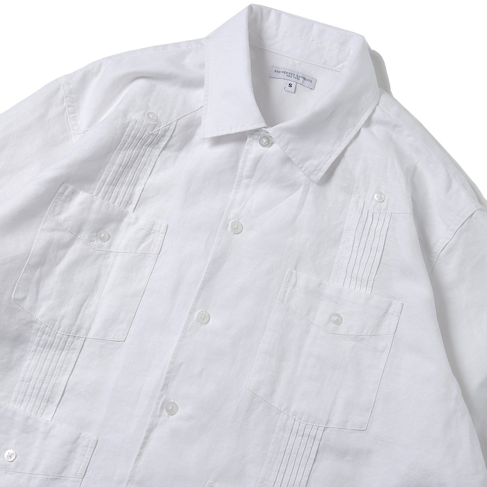 Guayabera Shirt - Handkerchief Linen