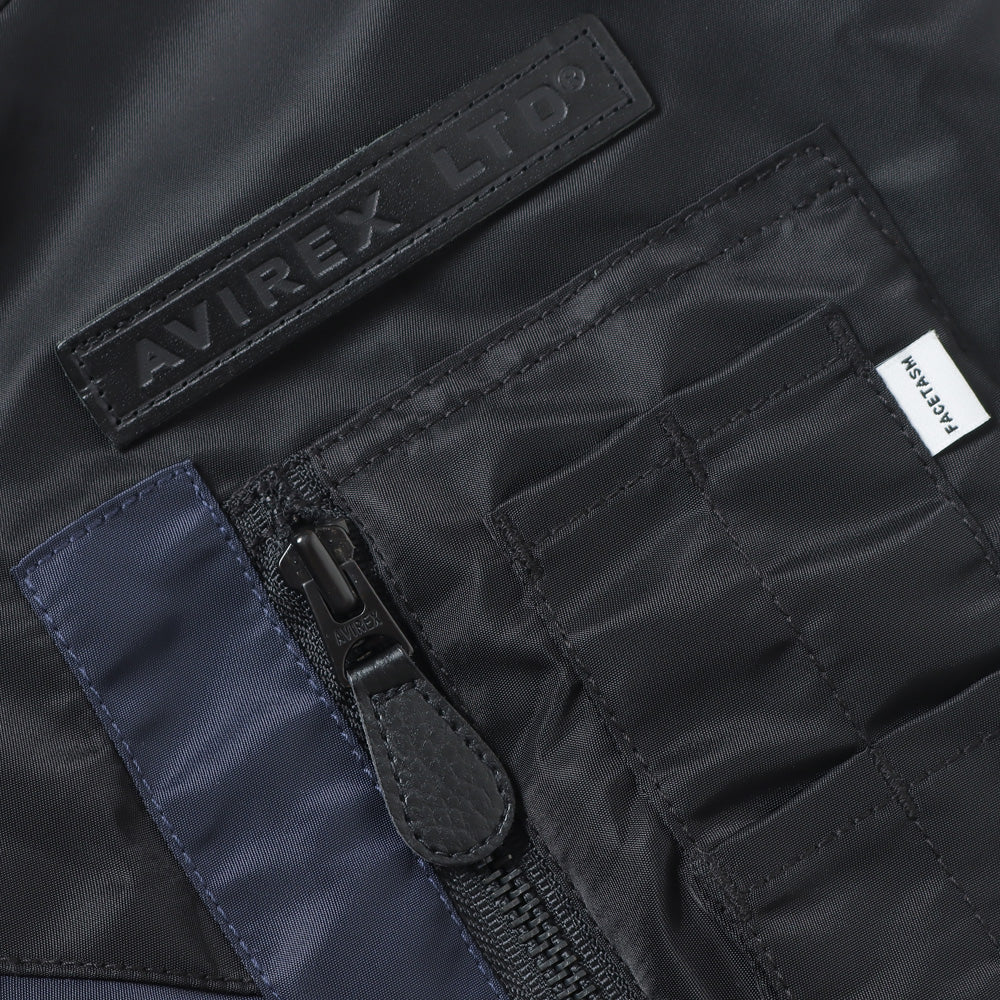 FACETASM x AVIREX PATCHED MA-1 JACKET (MKS-JK-M15) | FACETASM