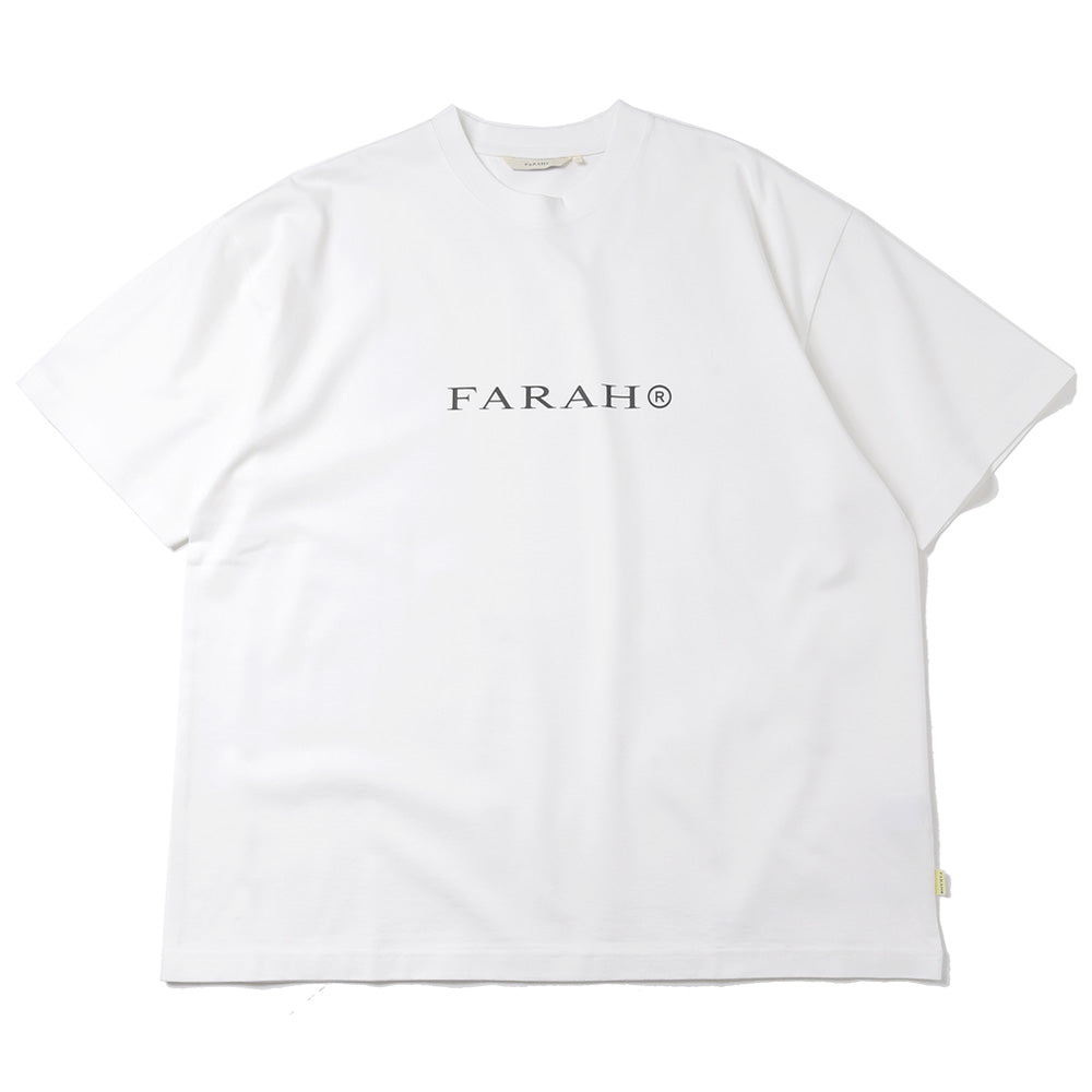 FARAH (ファーラー) Printed LOGO T-Shirt FR0401-M3011 (FR0401-M3011