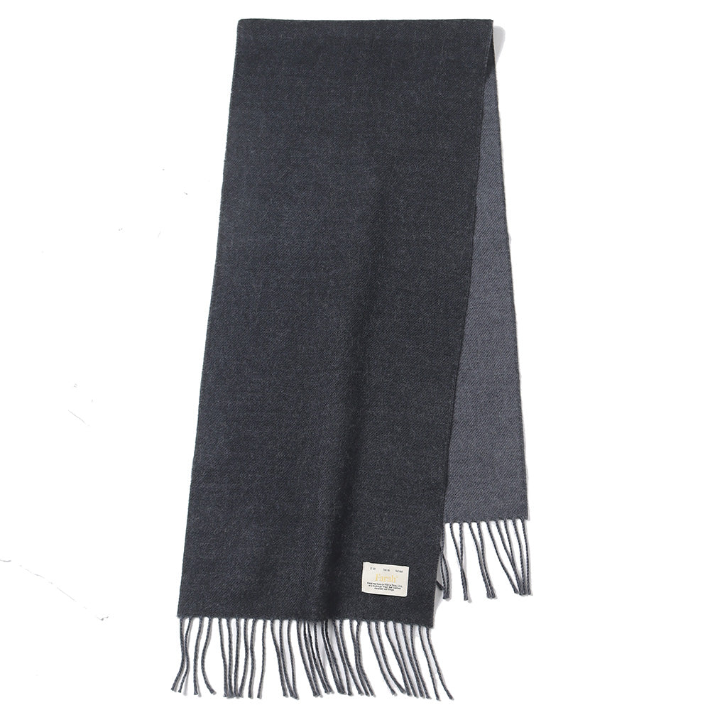 Wool W-face Scarf