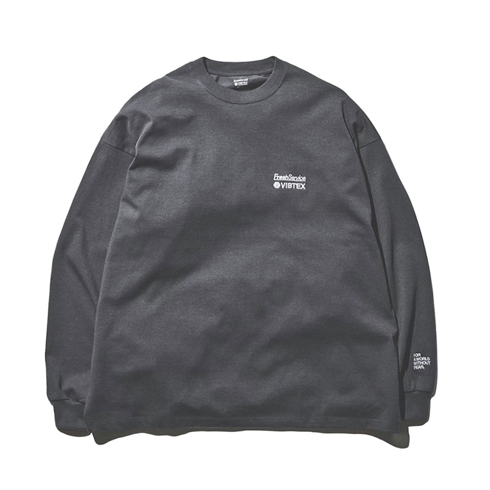 VIBTEX for FreshService L/S CREW NECK TEE