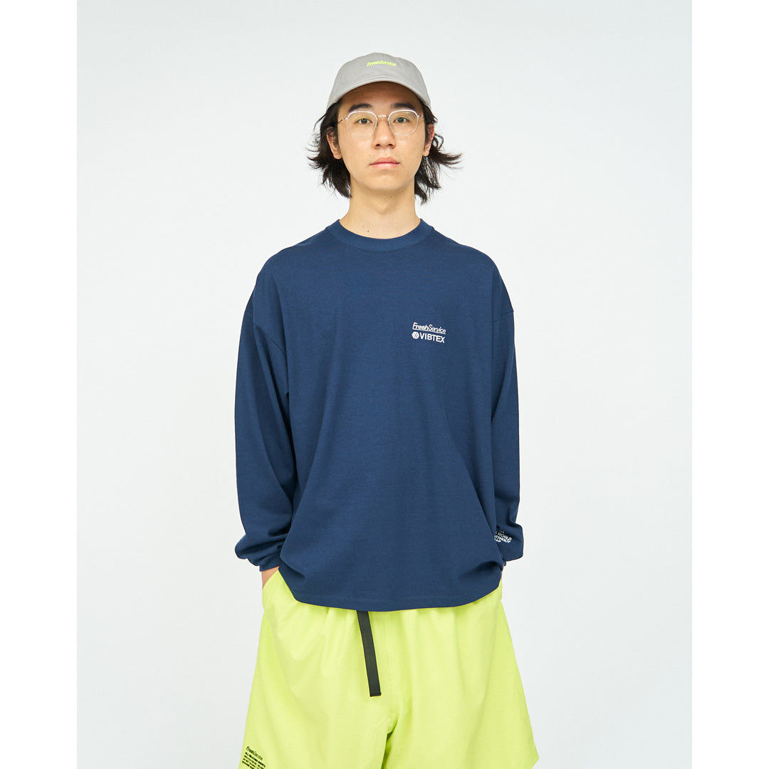 VIBTEX for FreshService L/S CREW NECK TEE