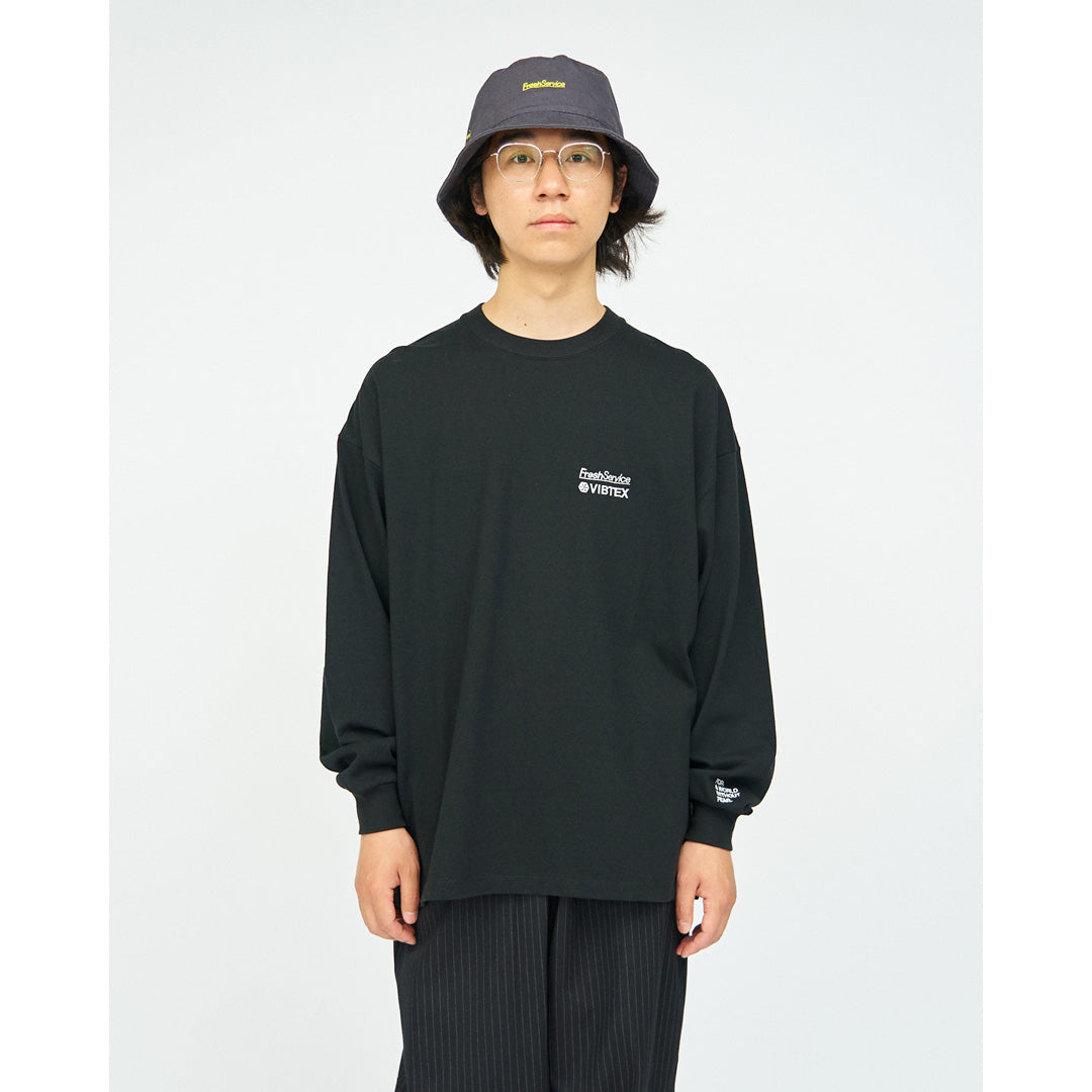 FreshService] VIBTEX for FreshService L/S CREW NECK TEE (FSC244-70177B) |  FreshService / Cut and Sew (MEN) | FreshServiceAuthorized DealerDIVERSE