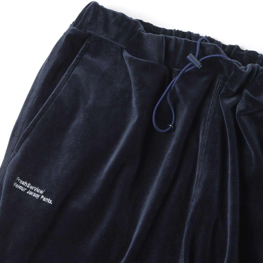 FreshService) VELOUR JERSEY PANTS (FSW-23-PT-191) | FreshService