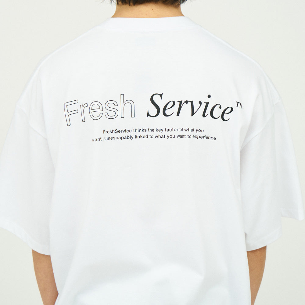FreshService (フレッシュサービス)CORPORATE PRINTED S/S TEE ”TM 