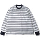 MULTI BORDER L/S TEE