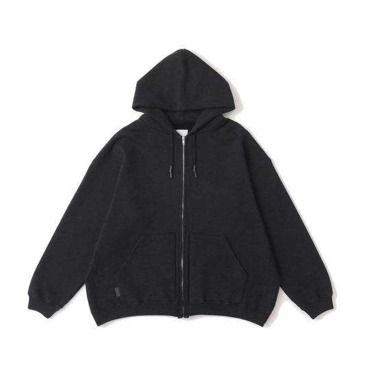 SFC FULL ZIP HOODY(BLACK MELANGE)