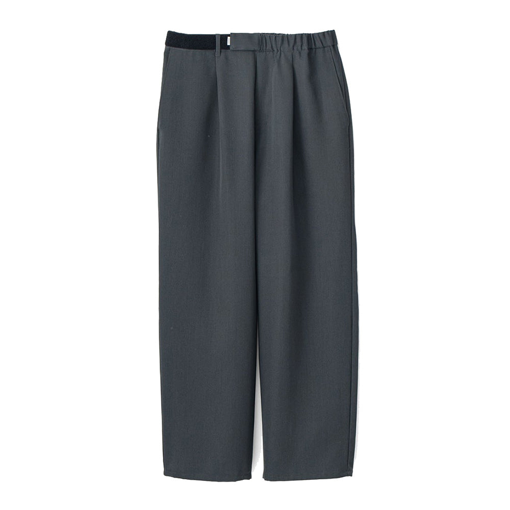 Scale Off Wool Wide Chef Pants 24aw (Copy)