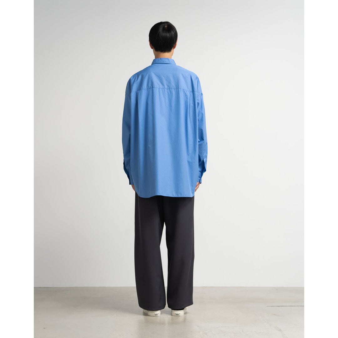 ALUMO for GP L/S Oversized Regular Collar Shirt