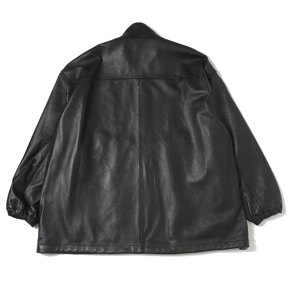 Graphpaper) Sheep Leather Track Blouson (GM243-30097) | Graphpaper / ジャケット  (MEN) | Graphpaper正規取扱店DIVERSE