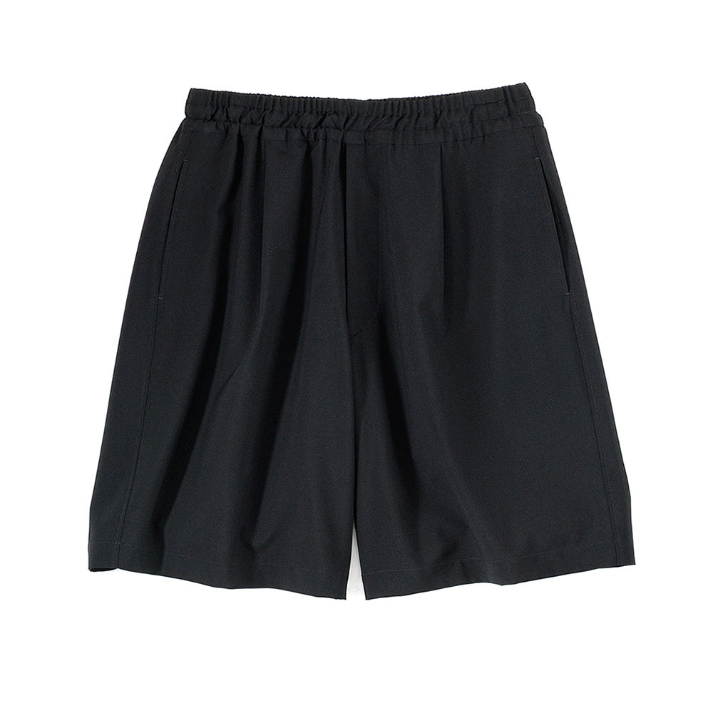 Tropical Wool Wide Shorts