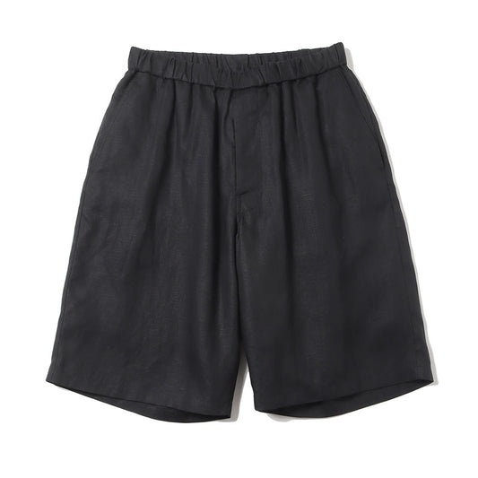 Linen Track Shorts