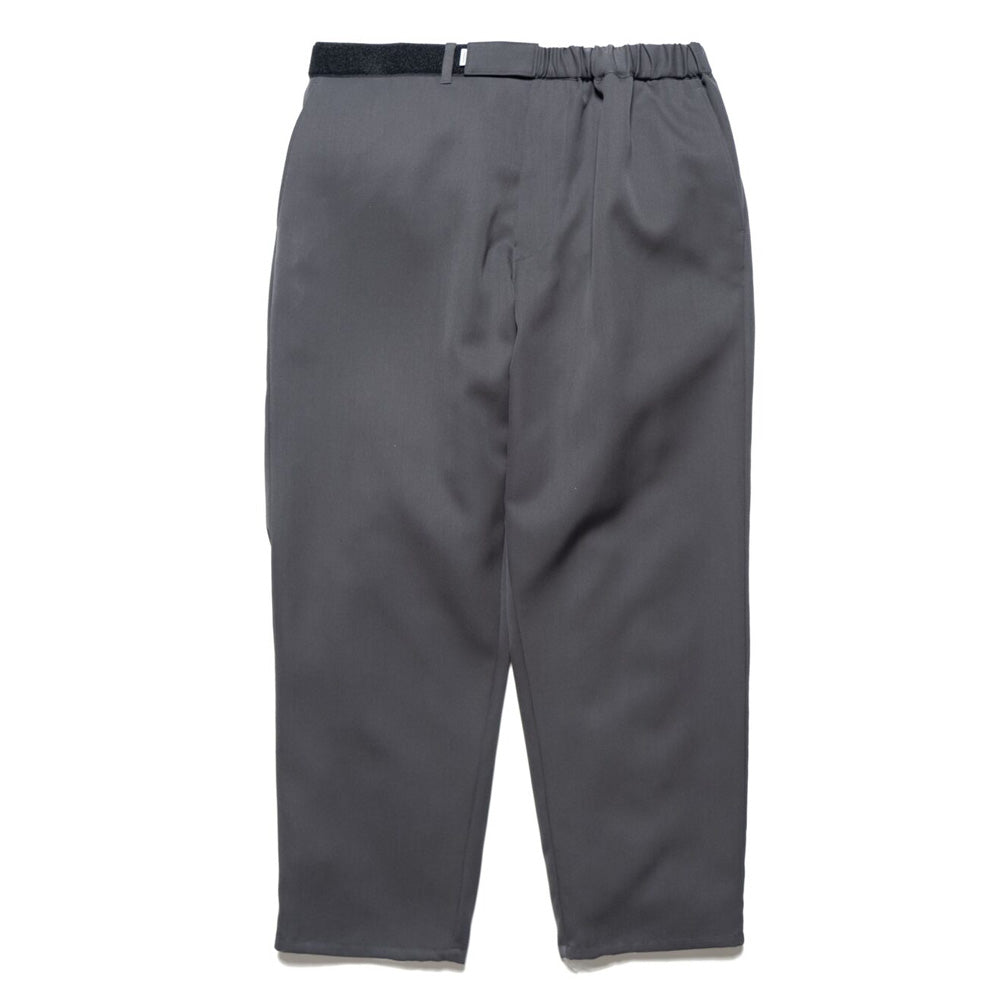 Graphpaper) Scale Off Wool Wide Tapered Chef Pants (GM241-40174B 
