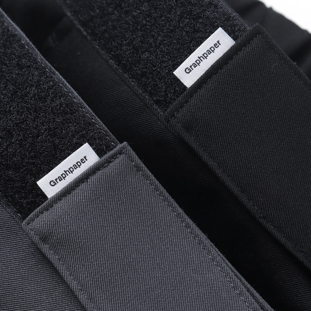 Scale Off Wool Wide Chef Pants