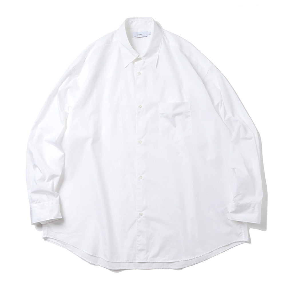 Graphpaper） Broad L/S Oversized Regular Collar Shirt (GM234