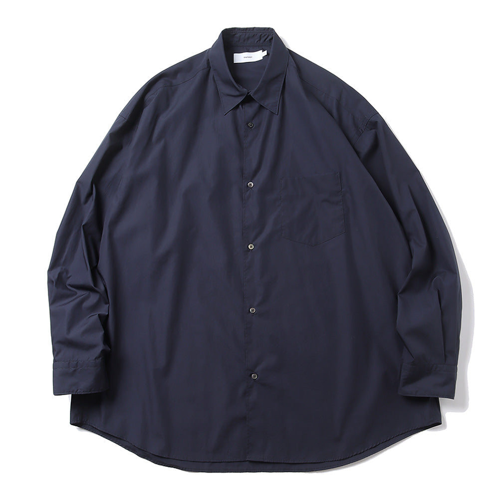 Graphpaper） Broad L/S Oversized Regular Collar Shirt (GM241 ...