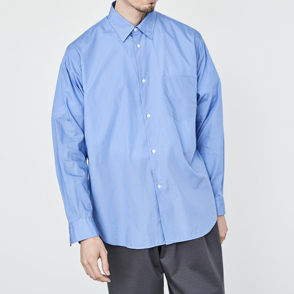 Graphpaper（グラフペーパー）】Broad Regular Collar Shirt (GM241-50005B) | Graphpaper  / シャツ (MEN) | Graphpaper正規取扱店DIVERSE