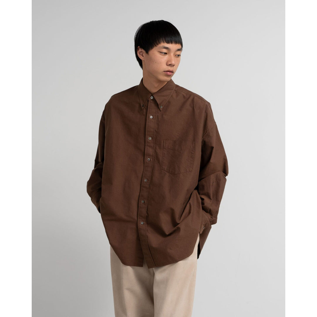 Oxford L/S Oversized B.D Shirt