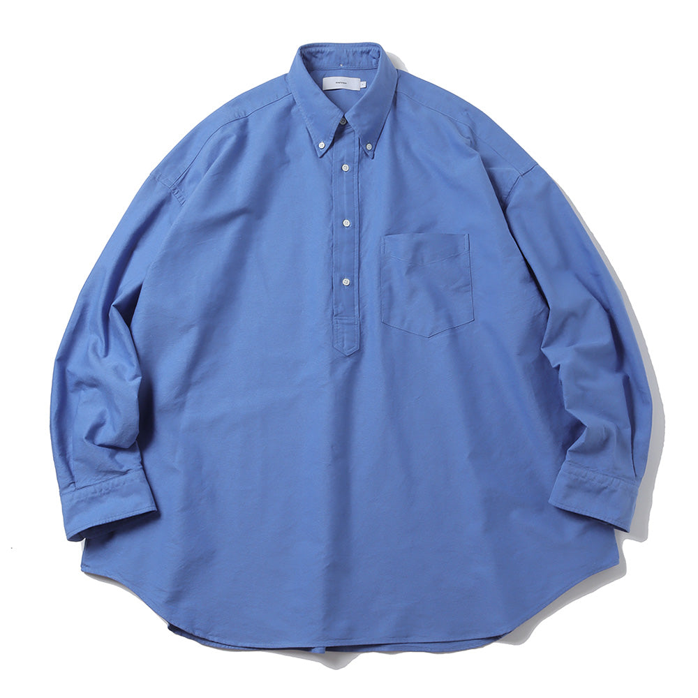 Graphpaper) Oxford Oversized B.D Pullover Shirt (GM233-50025B