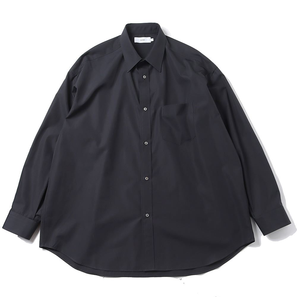 High Count Regular Collar Round Cut Oversized Shirt