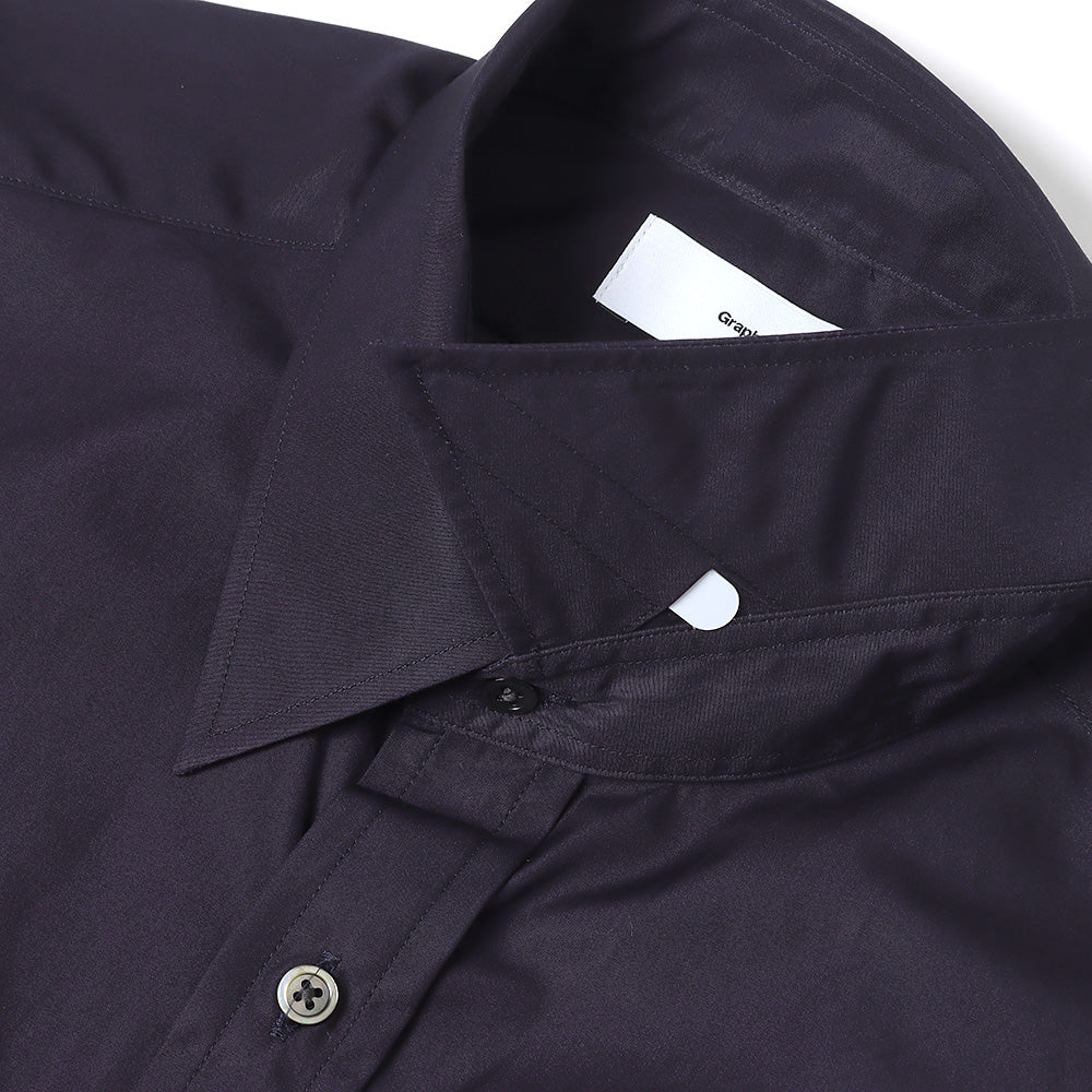 Graphpaper (グラフペーパー)】High Count Broad Regular Collar Shirt