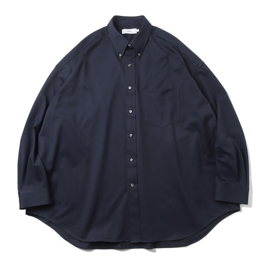 Oxford Pique Jersey L/S Oversized BD Shirt