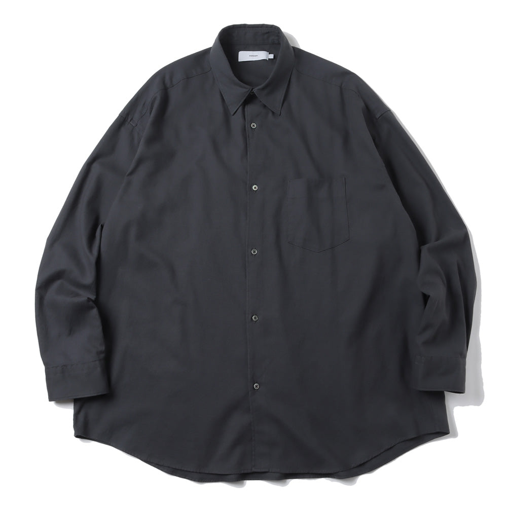 Graphpaper) Cotton Cashmere L/S Oversized Regular Collar Shirt  (GM234-50073B) | Graphpaper / Shirt (MEN) | GraphpaperAuthorized  DealerDIVERSE