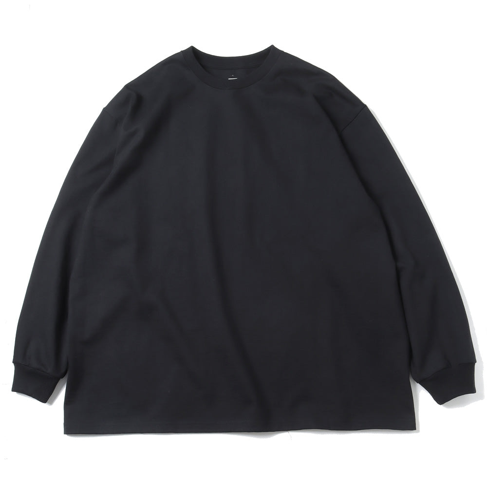 Graphpaper) Heavy Weight L/S Oversized Tee (GU234-70051B 