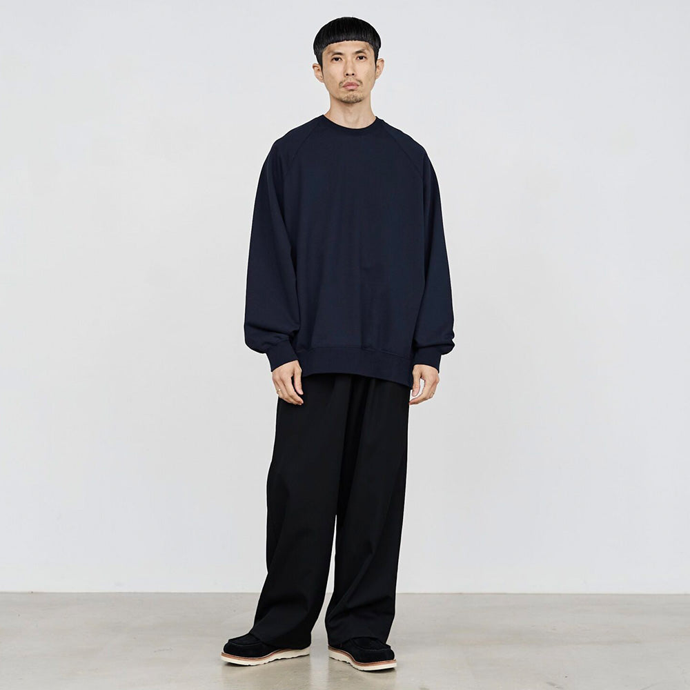 Graphpaper) Ultra Compact Terry Crew NecK Sweater (GM233-70142