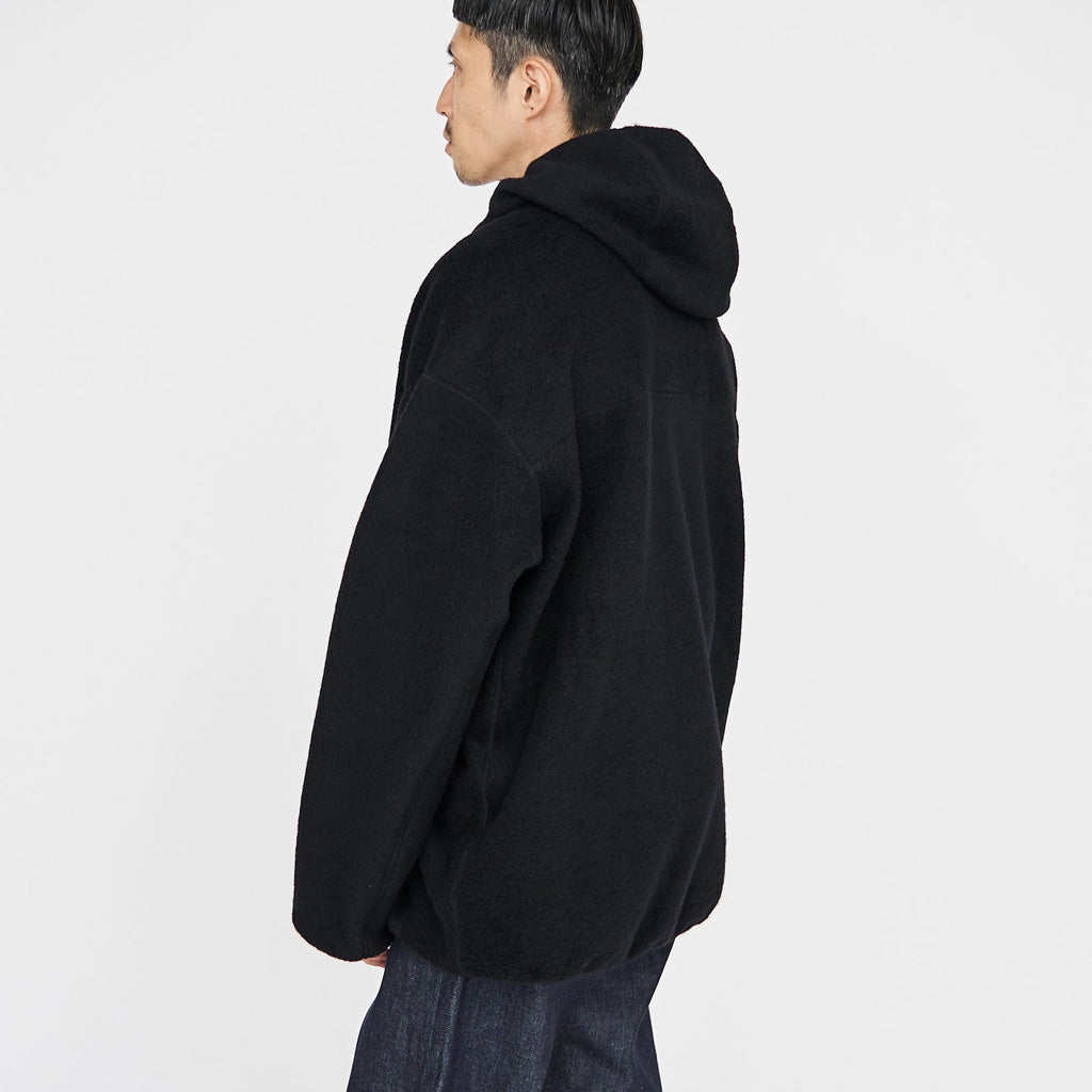 Graphpaper) Wool Fleece Hoodie (GU233-70164) | Graphpaper