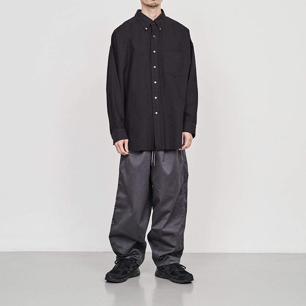 Graphpaper) Oxford Oversized B.D Shirt (GM241-50021B) | Graphpaper ...