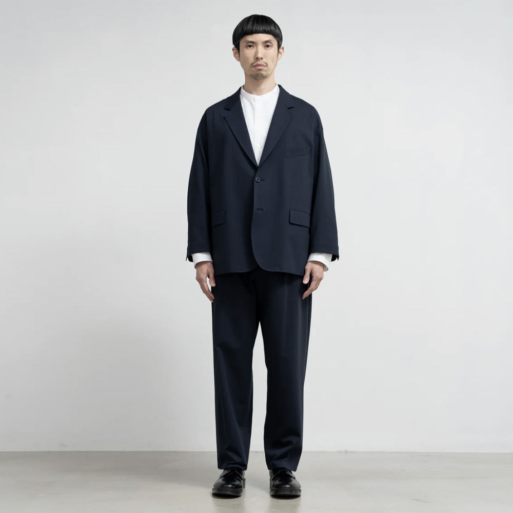 Graphpaper) Compact Ponte Wide Tapered Chef Pants (GM243-40179B) |  Graphpaper / パンツ (MEN) | Graphpaper正規取扱店DIVERSE