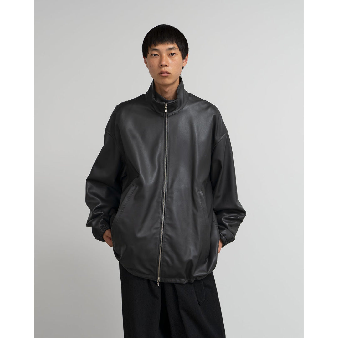 Lamb Leather Track Blouson